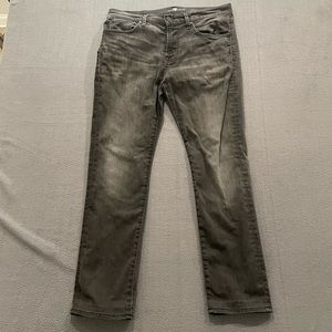 7 For All Mankind Jeans Mens 34x30 Black Slimmy Stretch Denim Slim Fit